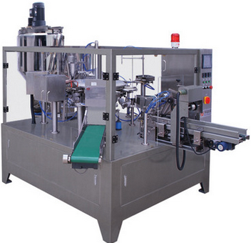 全自動旋轉(zhuǎn)給袋包裝機