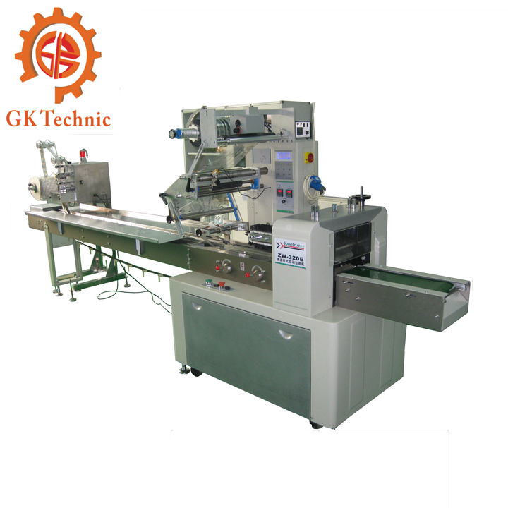 給人人帶來的配角不是巧克力，而是如下這款GK型號的巧克力反轉展轉式枕式包裝機。